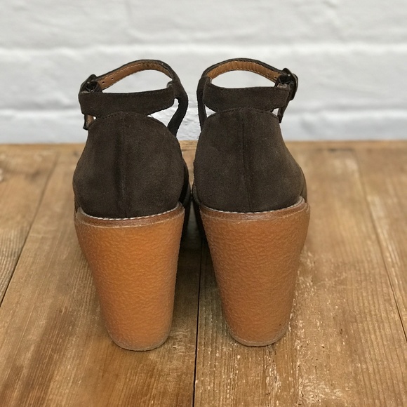 Castener Betty Ankle Strap Wedge - Picture 3 of 5